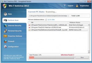 Fake Win 7 Antivirus 2012